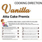 Eggless Vanilla Atta Cake Premix