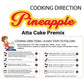 Eggless Pineapple Atta Cake Premix