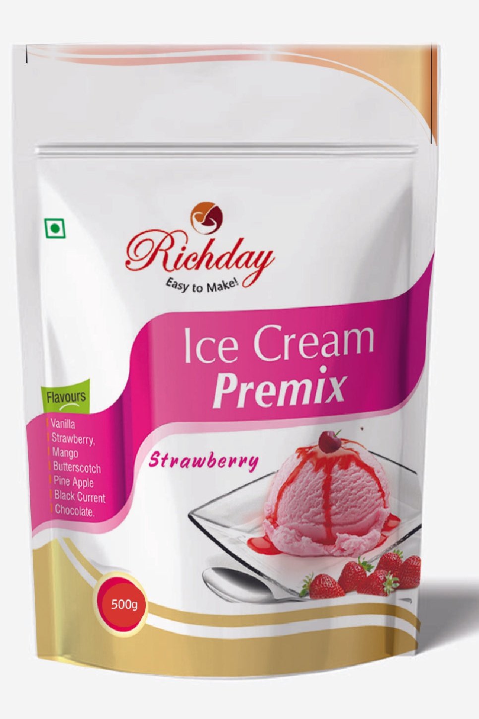Strawberry Icecream Premix